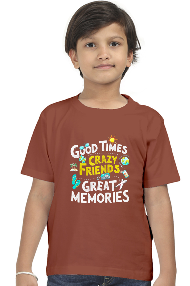Good Times Crazy Friends Great Memories T-Shirt
