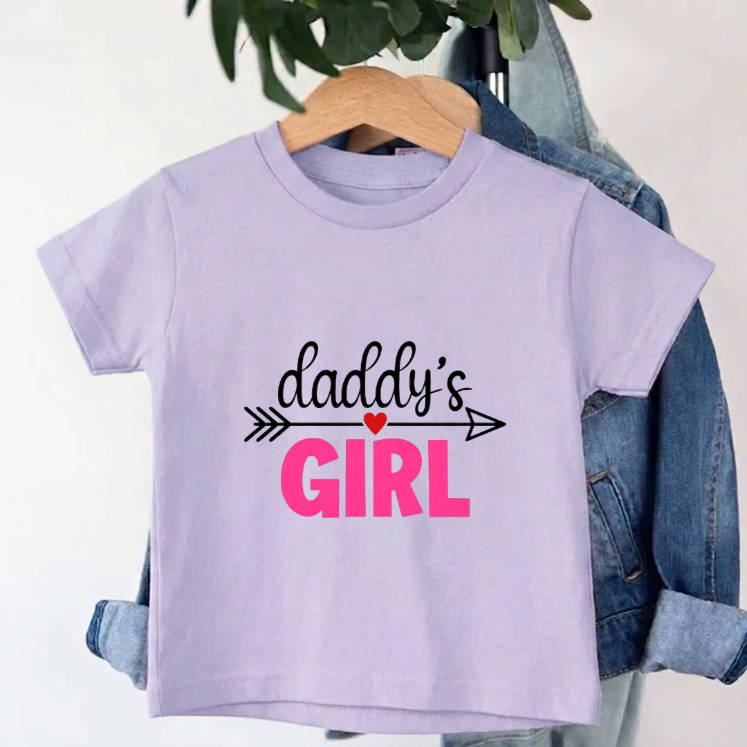 Daddy's Girl T-Shirt Daddy's Girl T-Shirt - Lavender / 0-12M