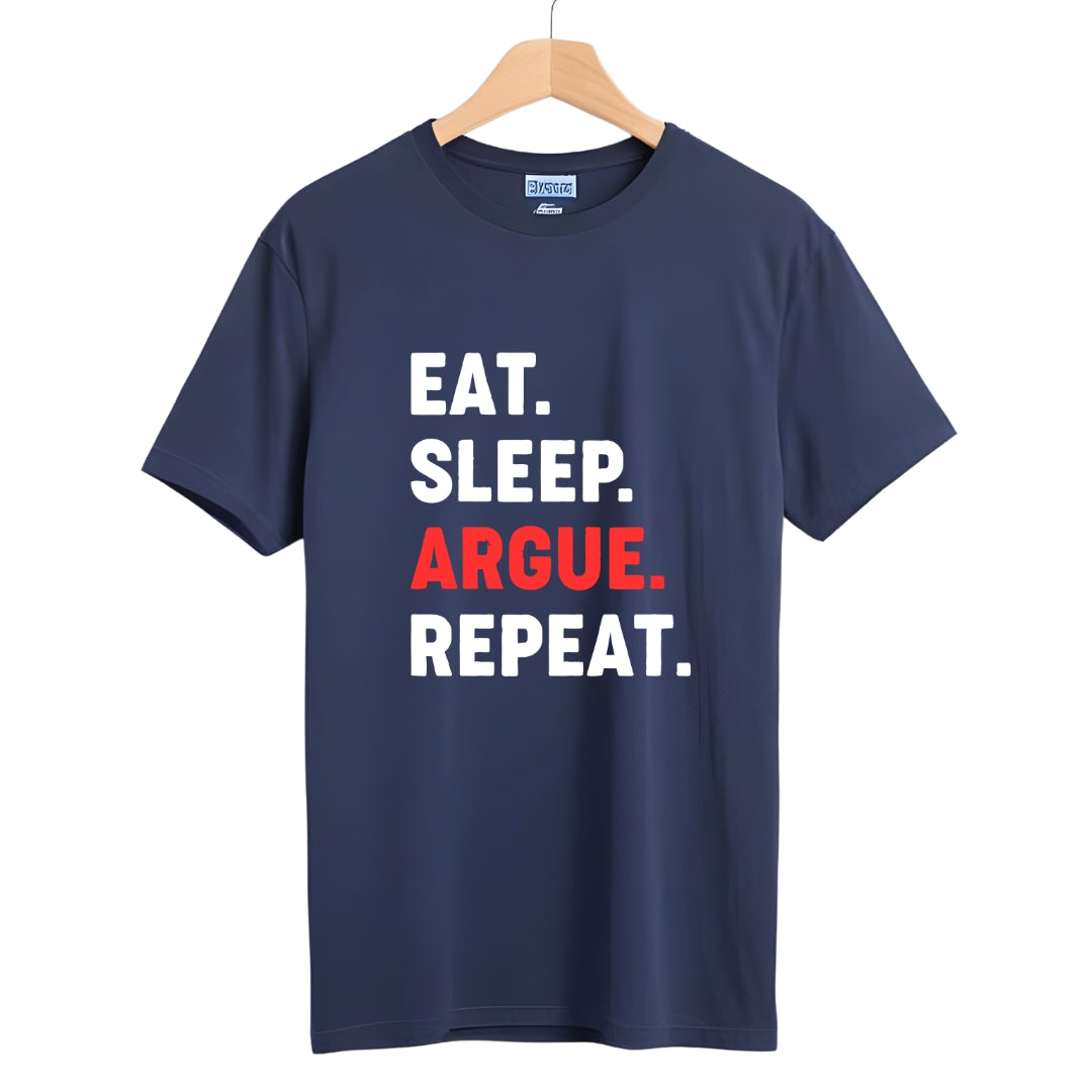 Eat Sleep Argue Repeat Lawyer T-Shirt