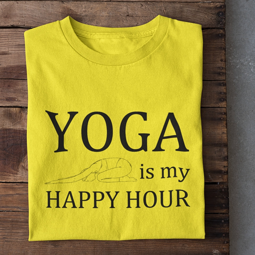 Yoga is my Happy Hour T-Shirt