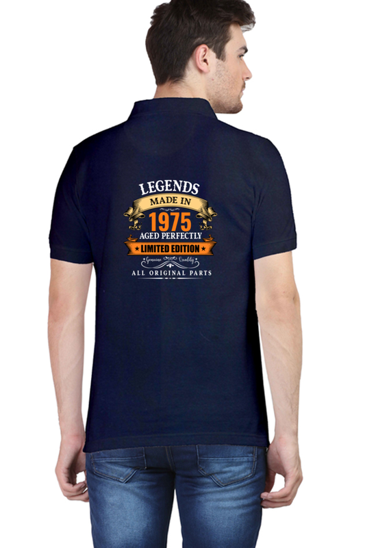 Polo 1975 50th Birthday T-Shirt (Year Customized)