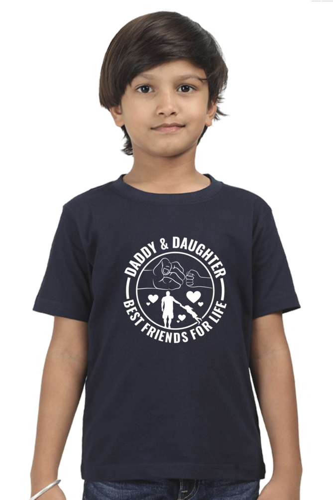 Kids Dad Daughter Best Friends for Life T-Shirt