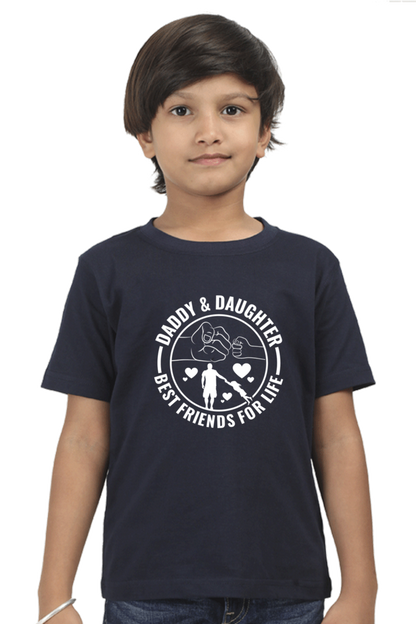 Kids Dad Daughter Best Friends for Life T-Shirt