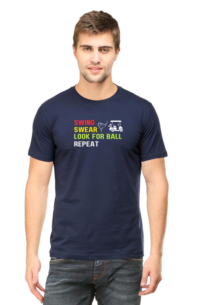 Swing Swear Golf Repeat T-Shirt