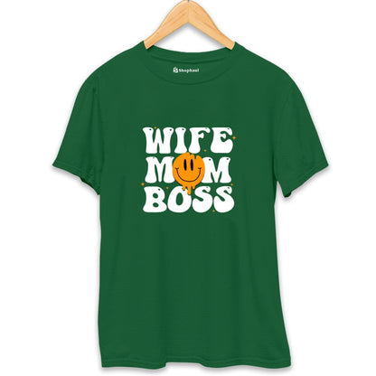 Wife Mom Boss T-Shirt