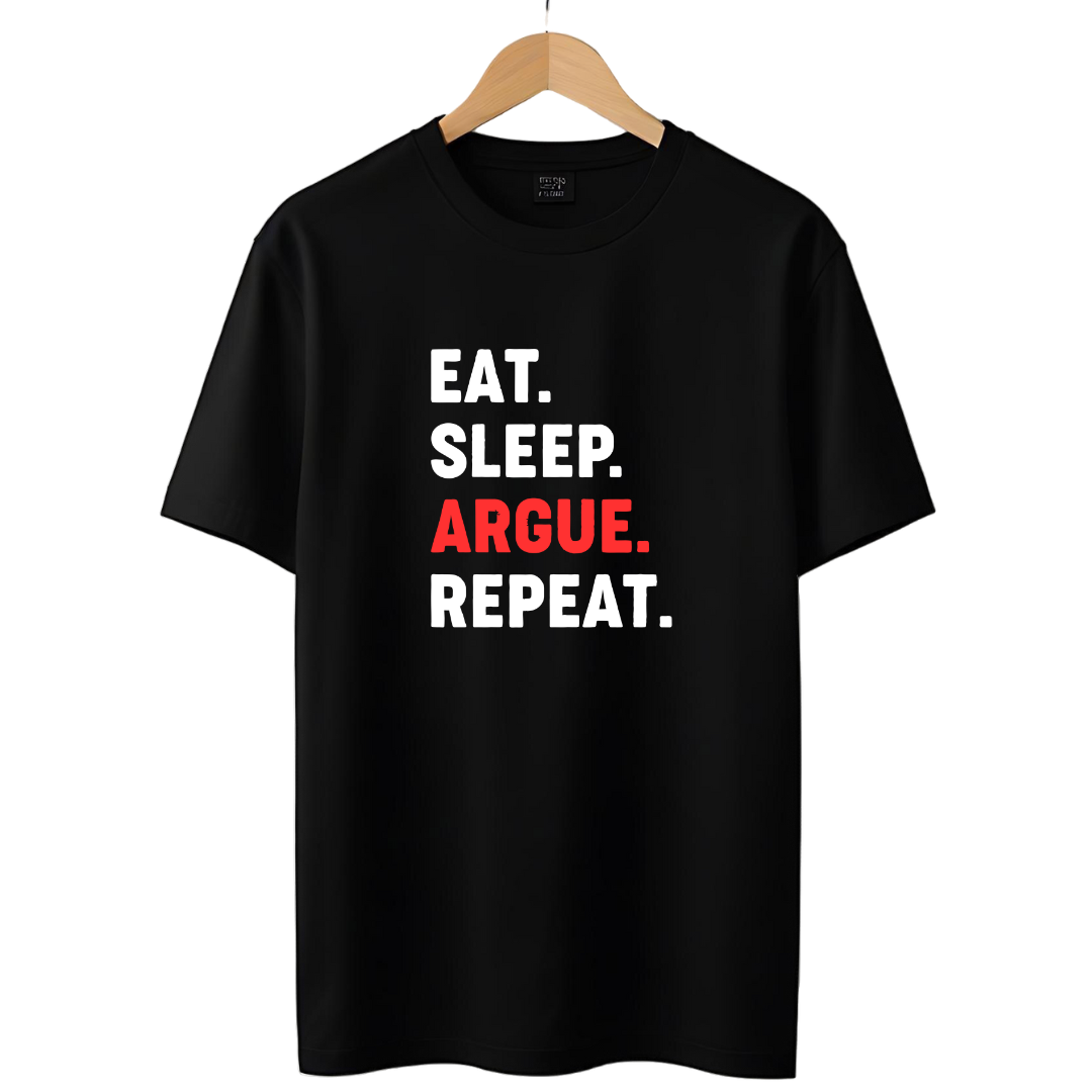 Eat Sleep Argue Repeat Lawyer T-Shirt