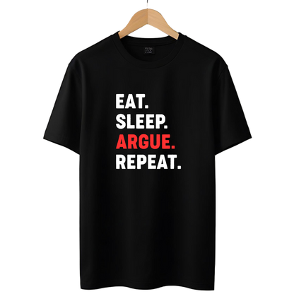 Eat Sleep Argue Repeat Lawyer T-Shirt