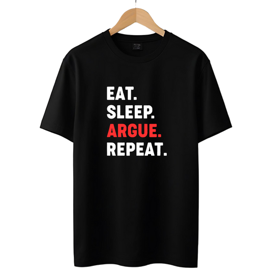 Eat Sleep Argue Repeat Lawyer T-Shirt