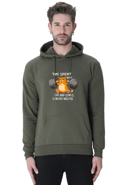 Cat Gym Hoodie - Unisex