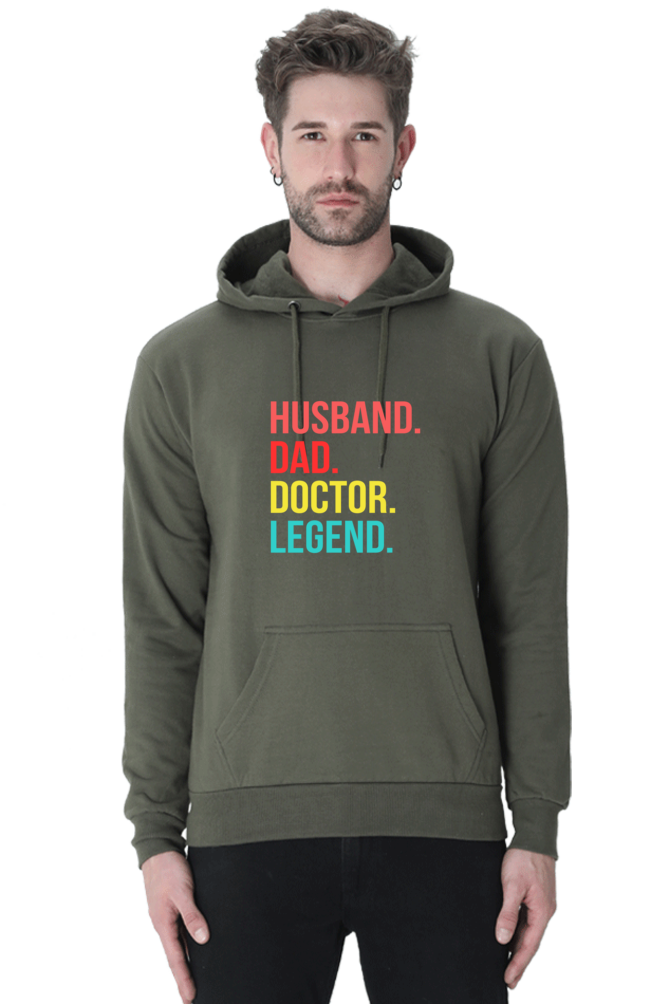 Husband Dad Doctor Hoodie - The Shophaul Designs