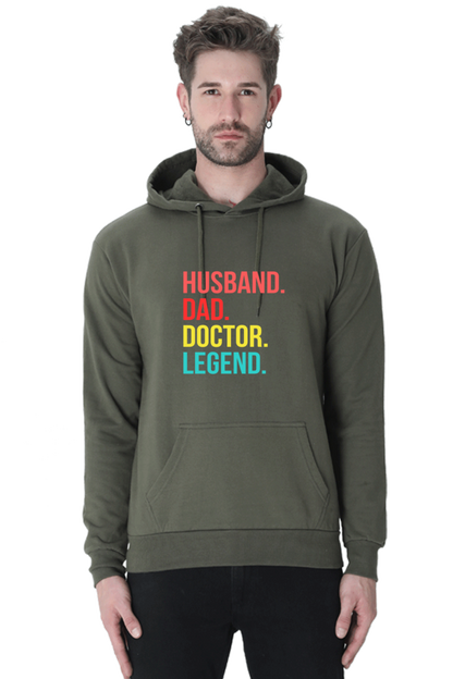 Husband Dad Doctor Hoodie - The Shophaul Designs