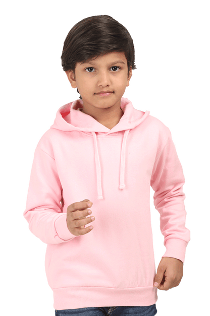 Kids Hooded Sweatshirt - Baby Pink 