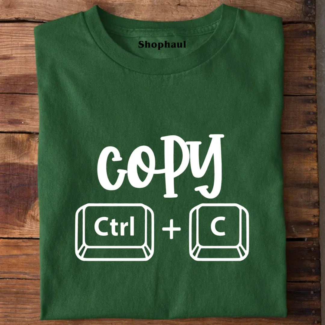 Copy Paste Matching tshirt Copy Paste Matching tshirt - Default Title