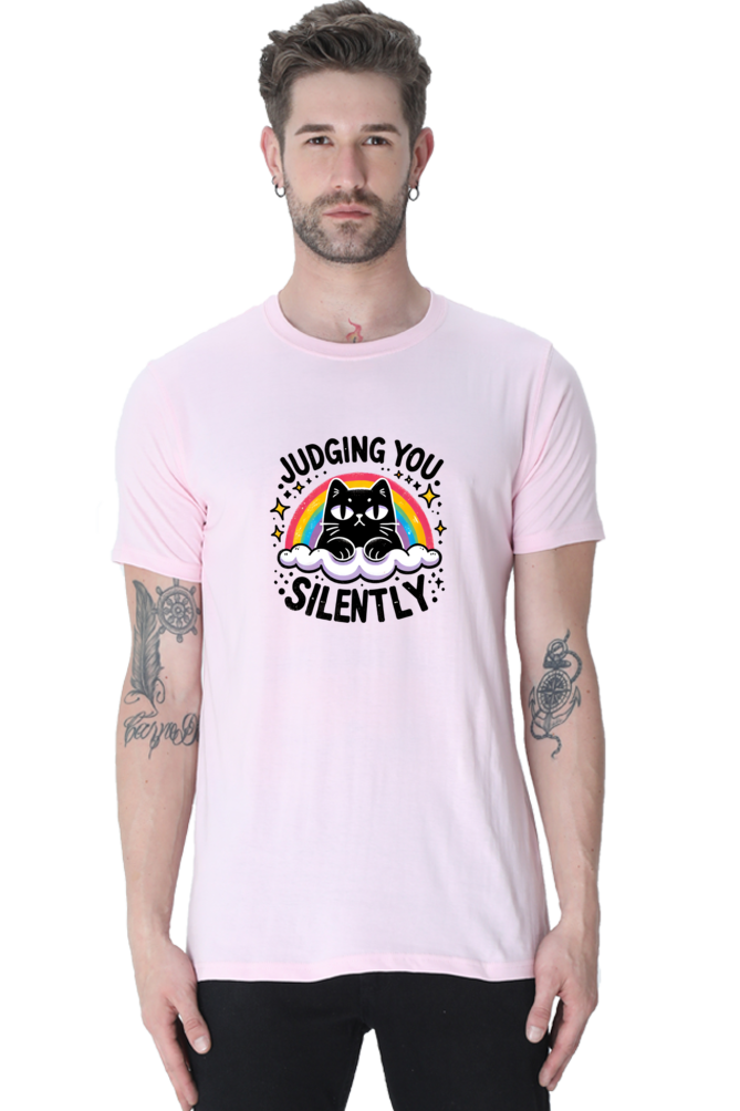 Judging you Silently Cat T-Shirt