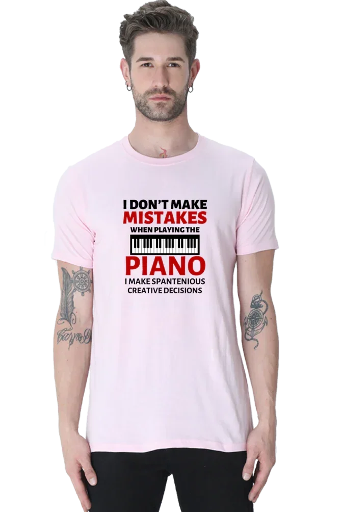 I don't make mistakes Piano T-Shirt