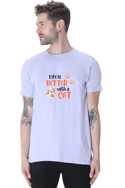 Life is Better with Cat T-Shirt