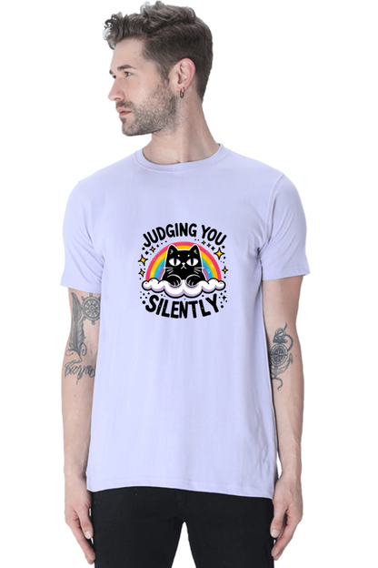 Judging you Silently Cat T-Shirt