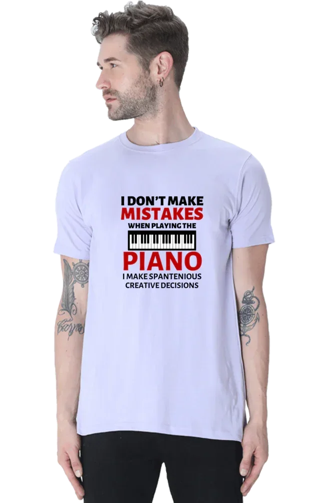 I don't make mistakes Piano T-Shirt