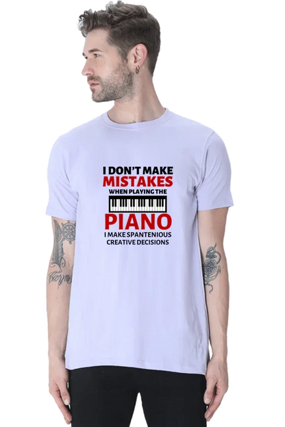 I don't make mistakes Piano T-Shirt