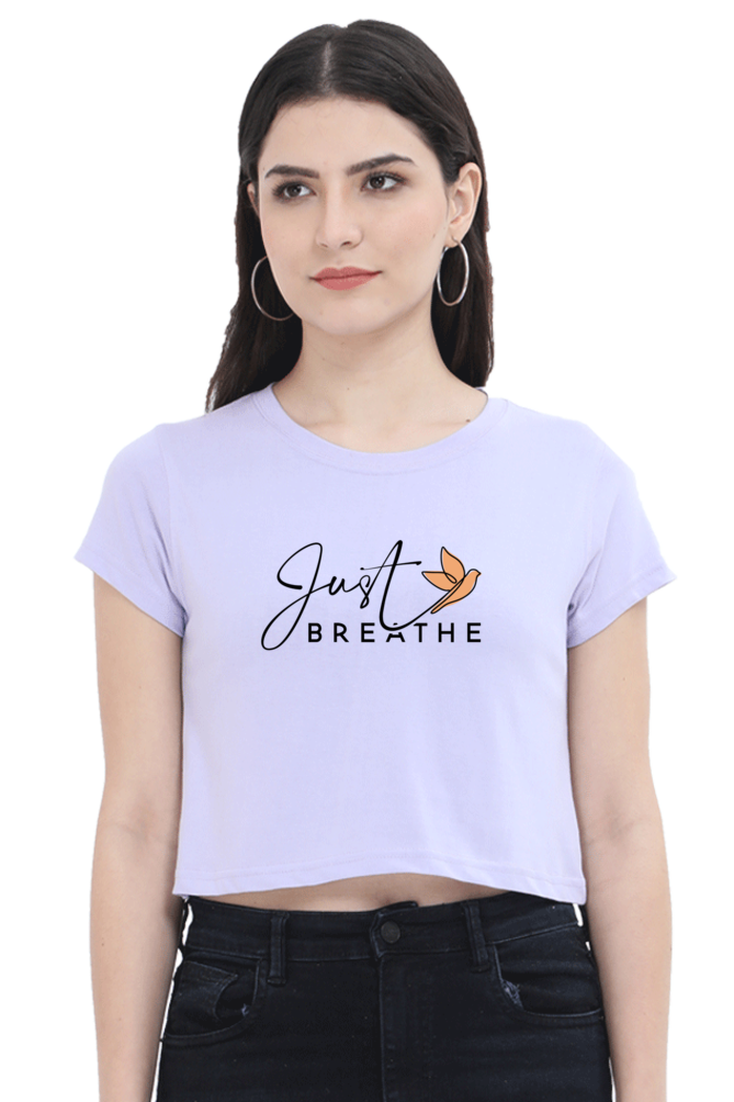 Just Breathe Crop Top The Shophaul