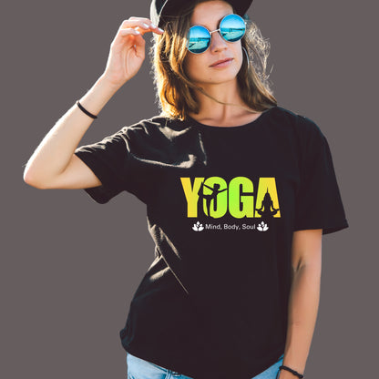 Mind Body Soul Yoga T-Shirt 