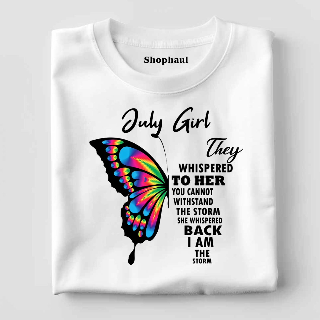 July Birthday Girl T-Shirt