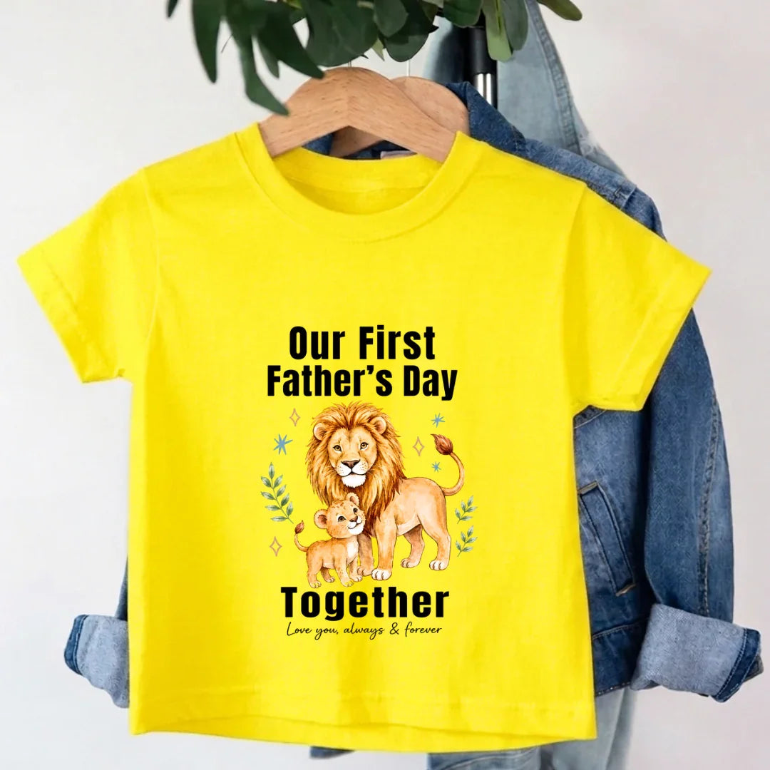 First Fathers Day Matching T-Shirt First Fathers Day Matching T-Shirt - Default Title