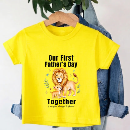 First Fathers Day Matching T-Shirt First Fathers Day Matching T-Shirt - Default Title