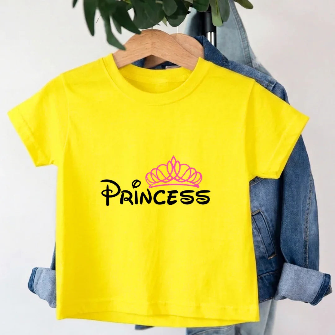 Princess T-Shirt Princess T-Shirt - New Yellow / 0-12M