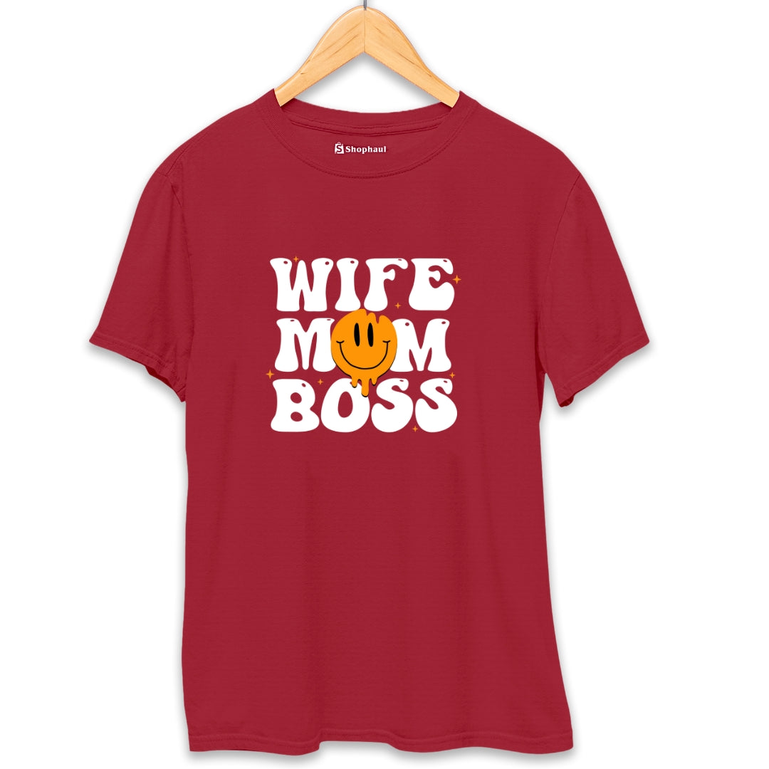 Wife Mom Boss T-Shirt