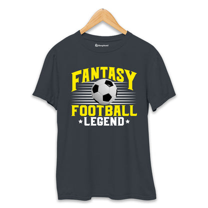 Fantasy Football T-Shirt  Steel-Grey-XXL