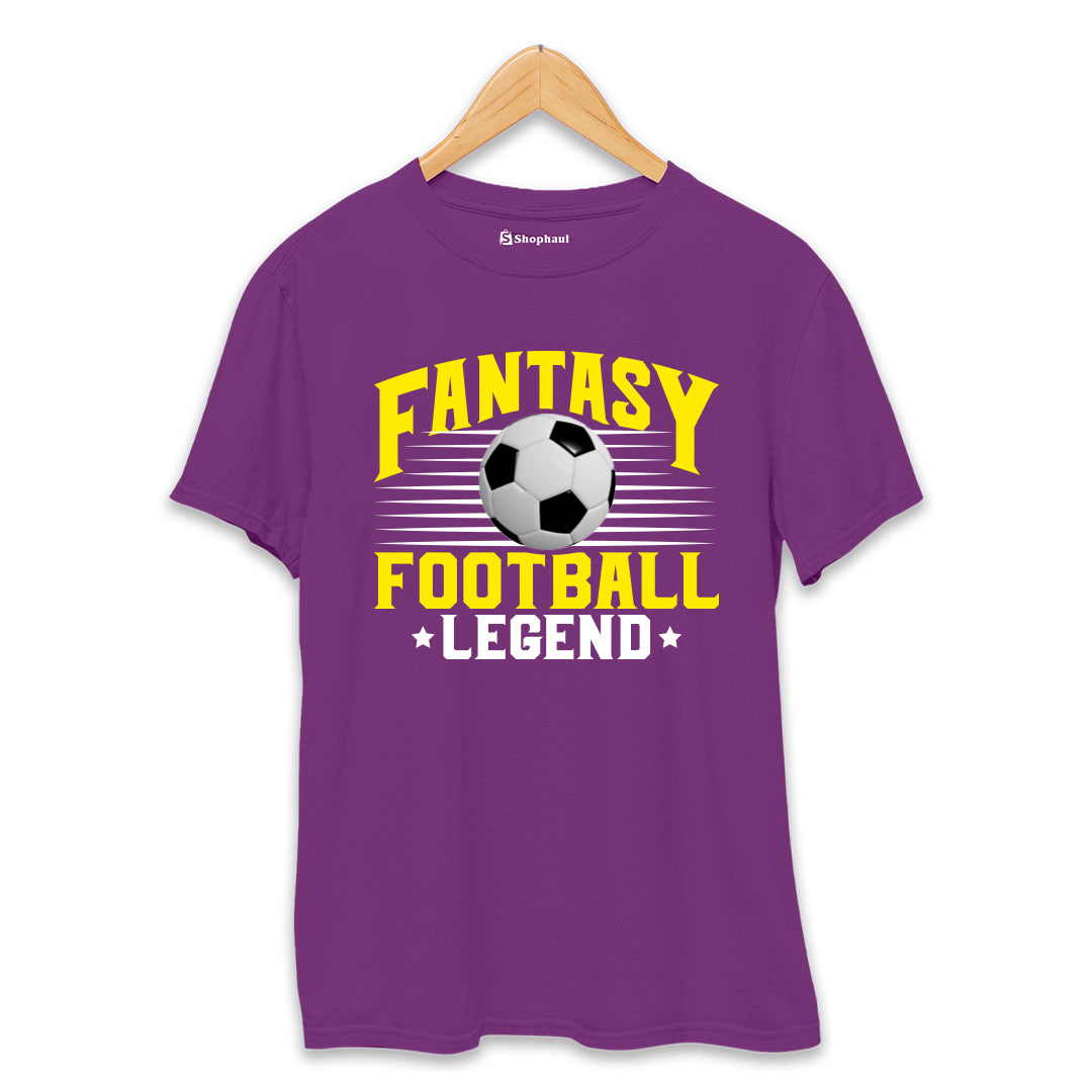 Fantasy Football T-Shirt  Purple-XXL