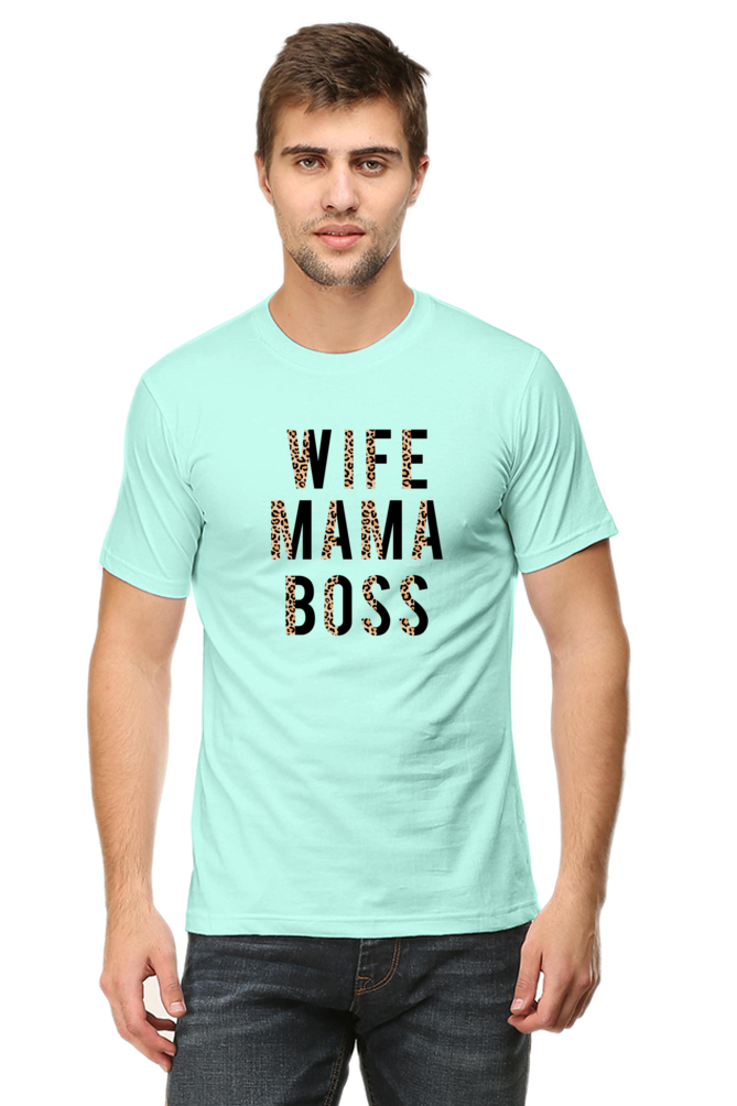 Wife Mom Boss T-Shirt - The Shophaul Designs