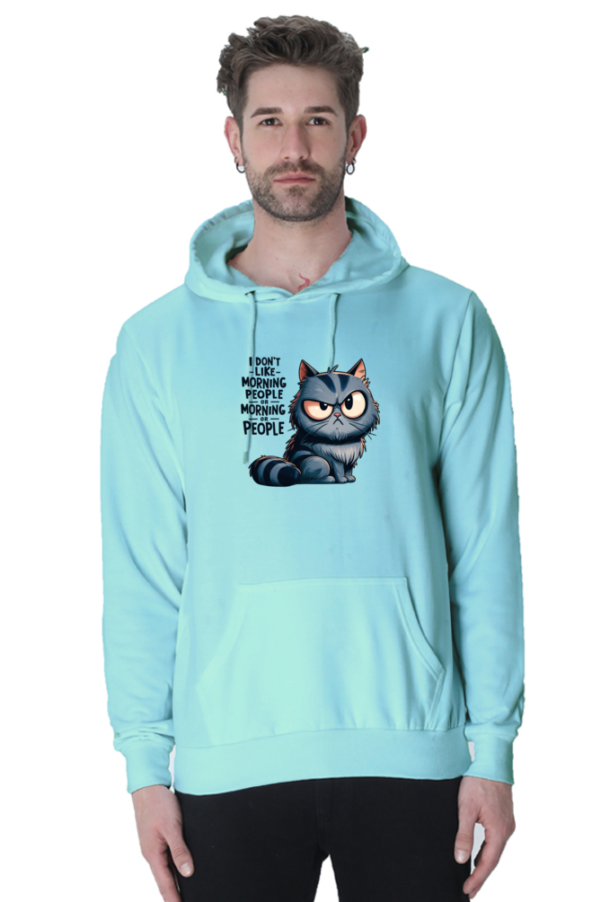 I don't like morning people cat Hoodie