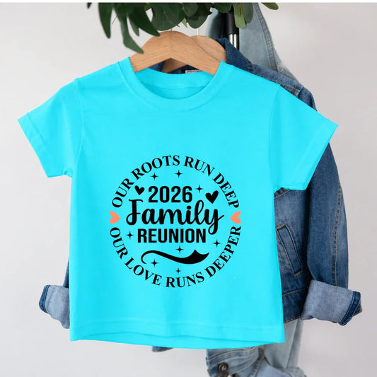 Kid Family Reunion T-Shirt kids family reunion tshirt