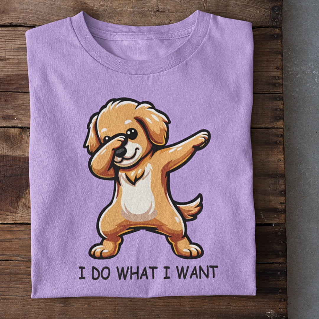 I Do What I want Dog T-Shirt - The Shophaul Designs