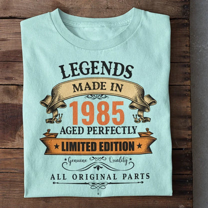Legends Made in 1985 Birthday T-Shirt
