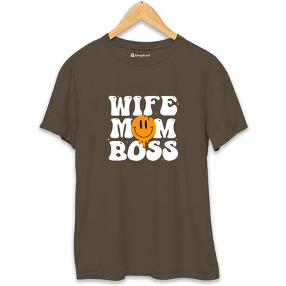 Wife Mom Boss T-Shirt