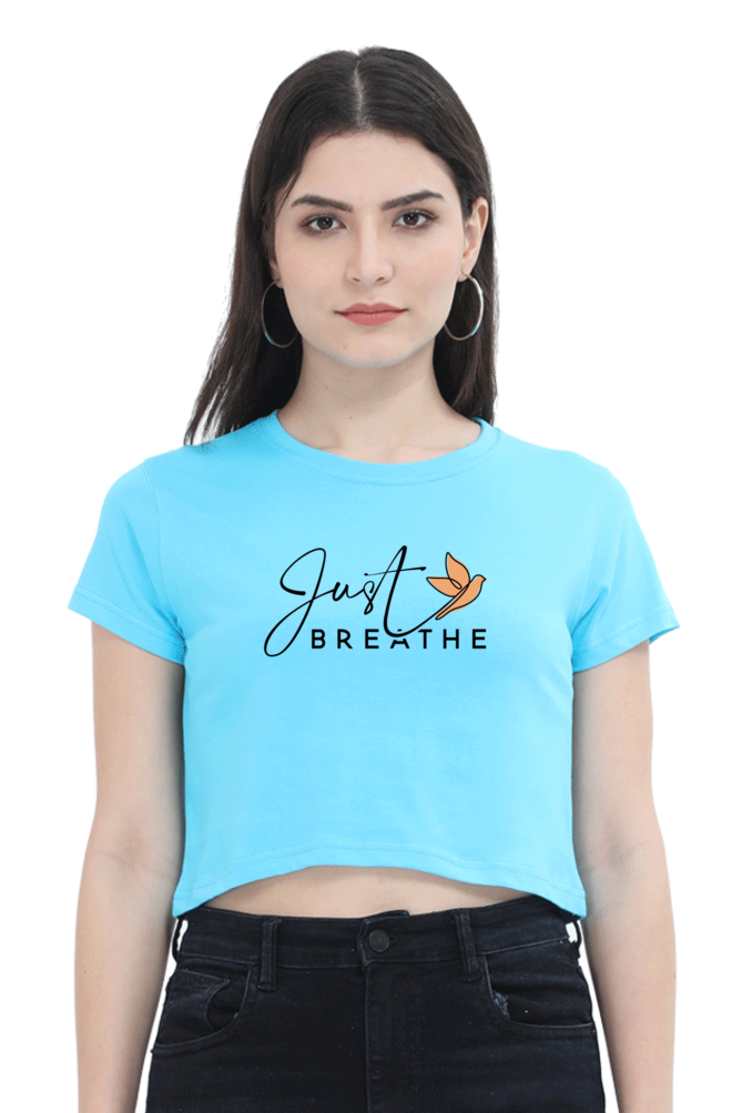 Just Breathe Crop Top The Shophaul