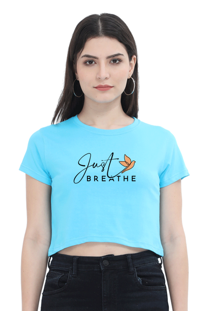 Just Breathe Crop Top The Shophaul