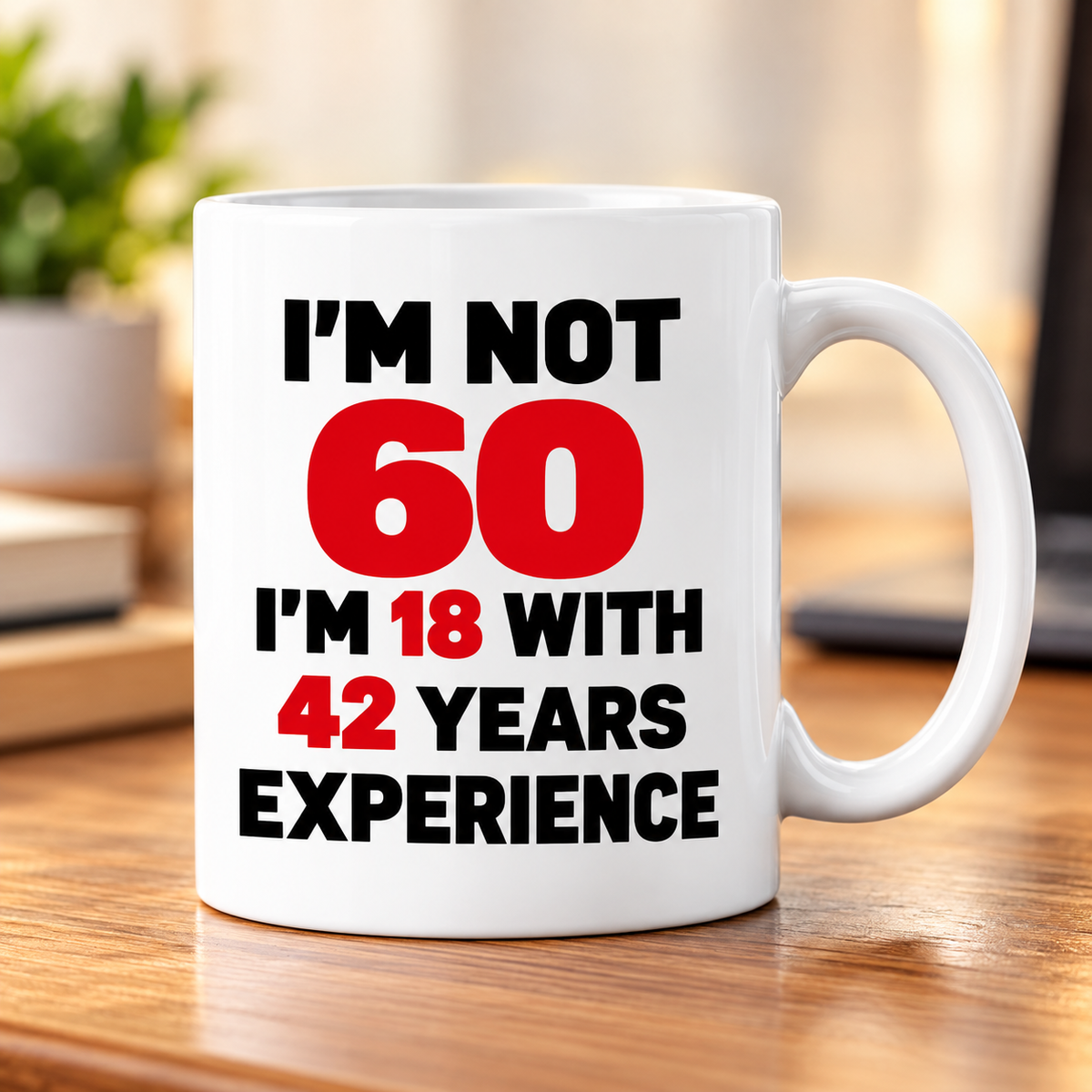 60th birthday White Coffee Mug