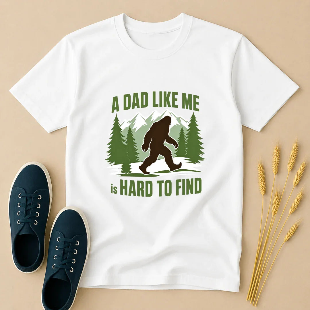 A Dad Like me is Hard to Find T-Shirt A Dad Like me is Hard to Find T-Shirt - White / S