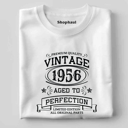 Vintage 1956 Aged to Perfection T-Shirt