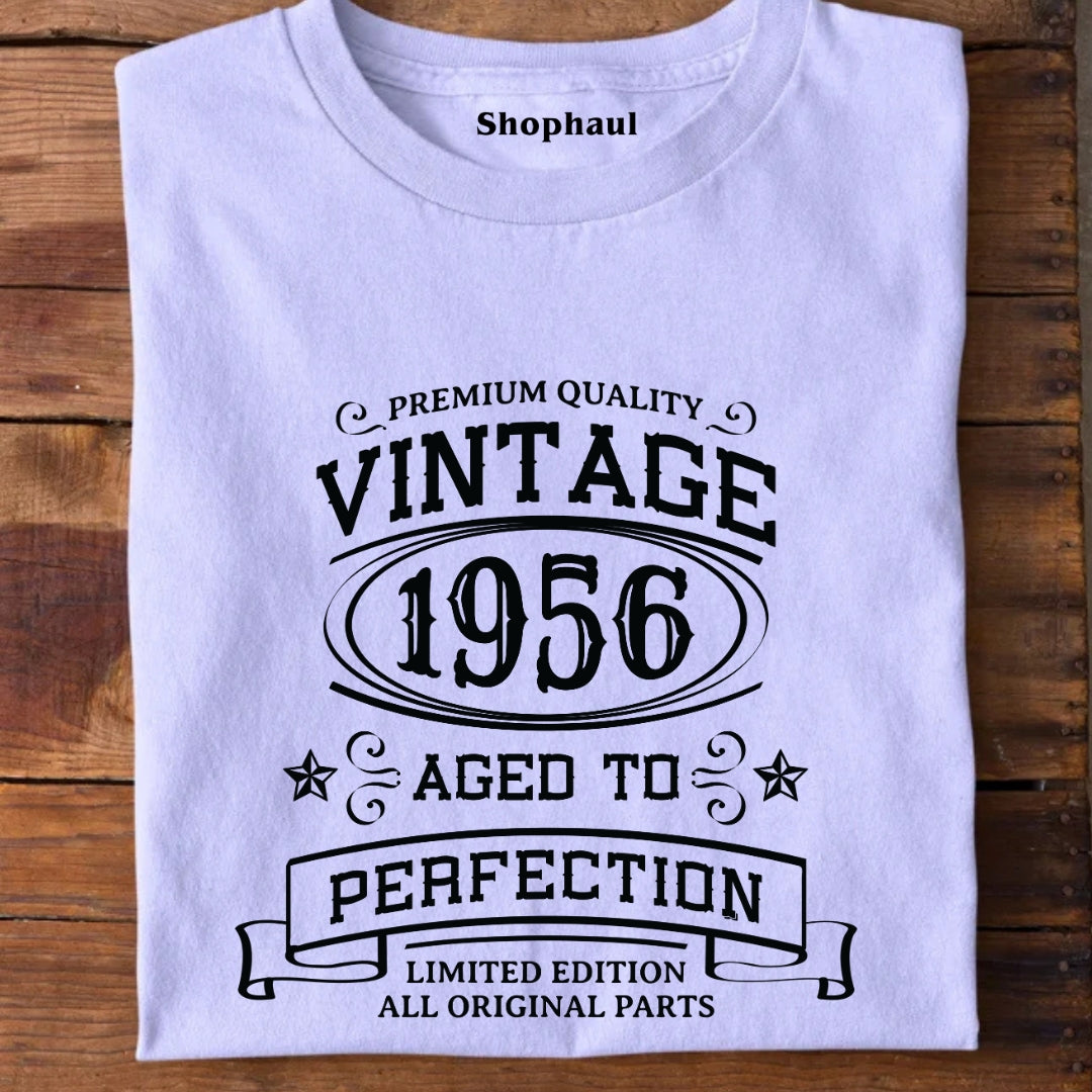 Vintage 1956 Aged to Perfection T-Shirt
