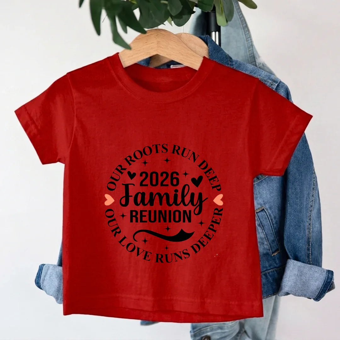 Kid Family Reunion T-Shirt kids family reunion tshirt