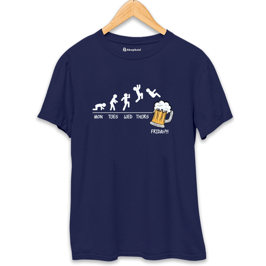 Monday to Friday Beer T-Shirt