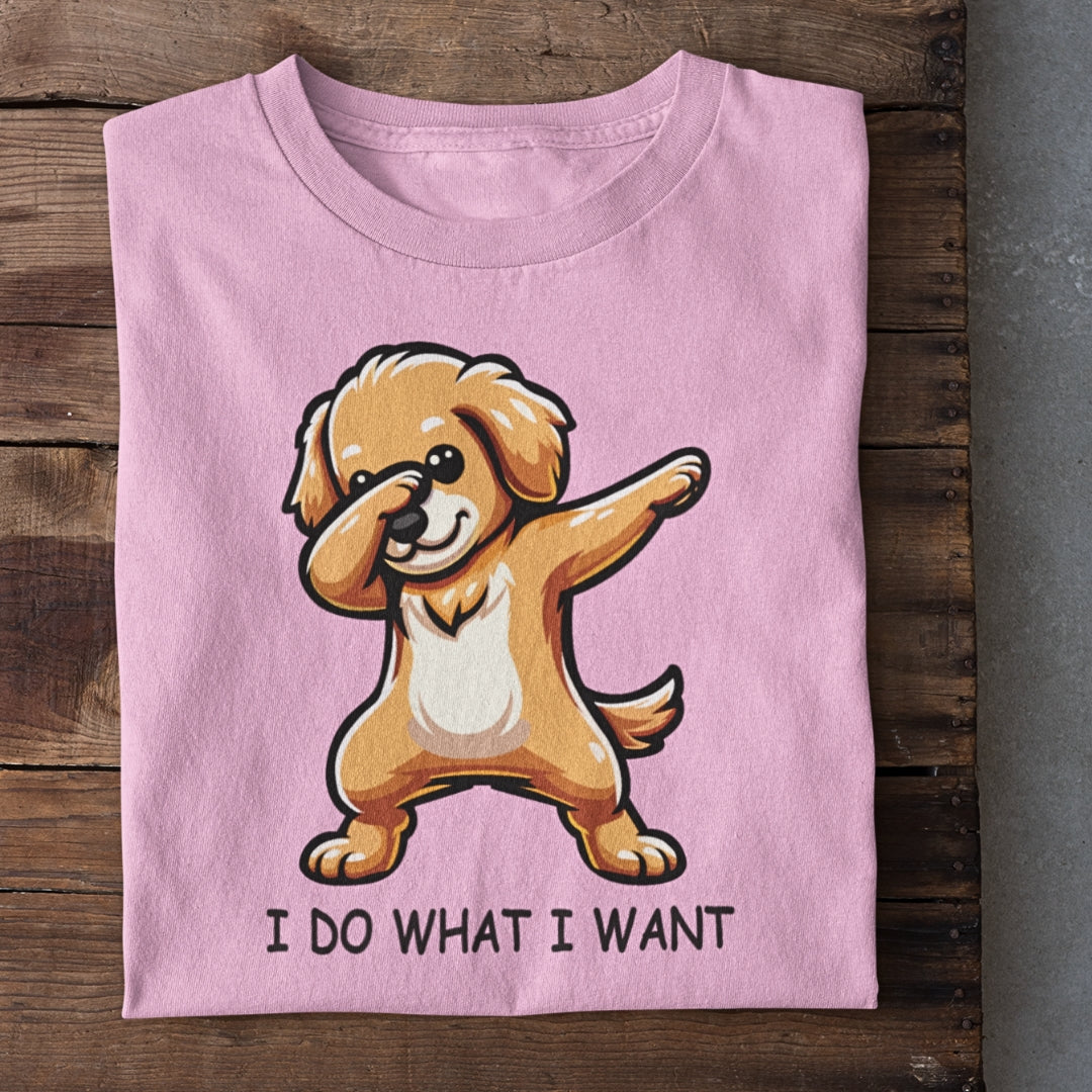 I Do What I want Dog T-Shirt - The Shophaul Designs