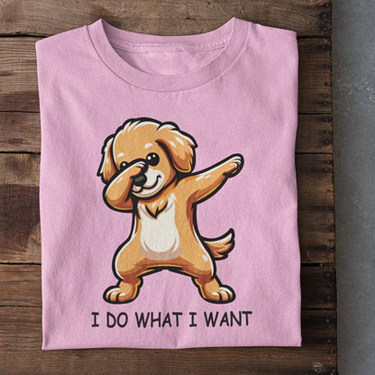 I Do What I want Dog T-Shirt - The Shophaul Designs