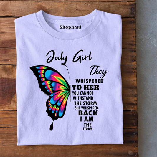 July Birthday Girl T-Shirt