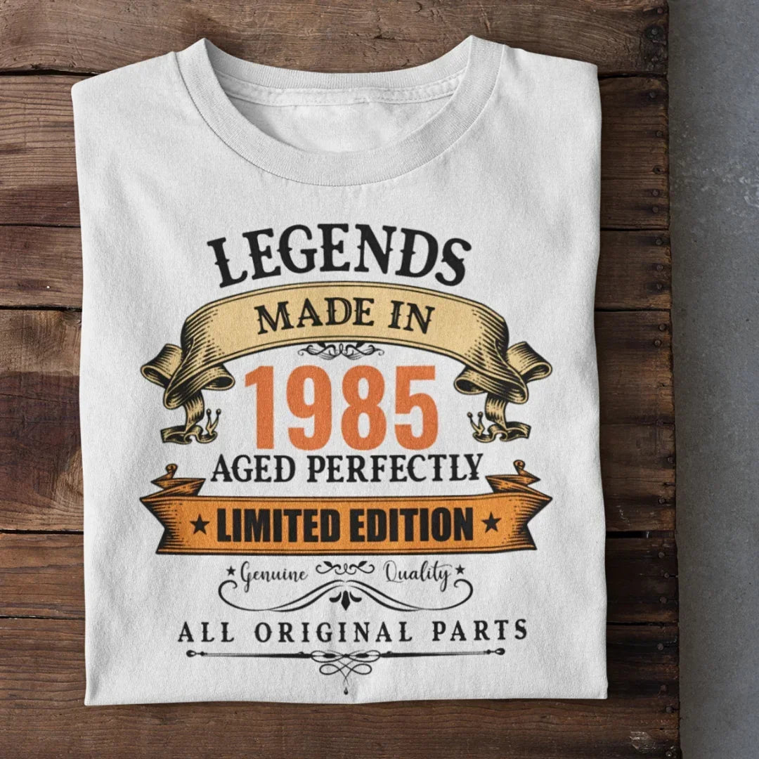 Legends Made in 1985 Birthday T-Shirt